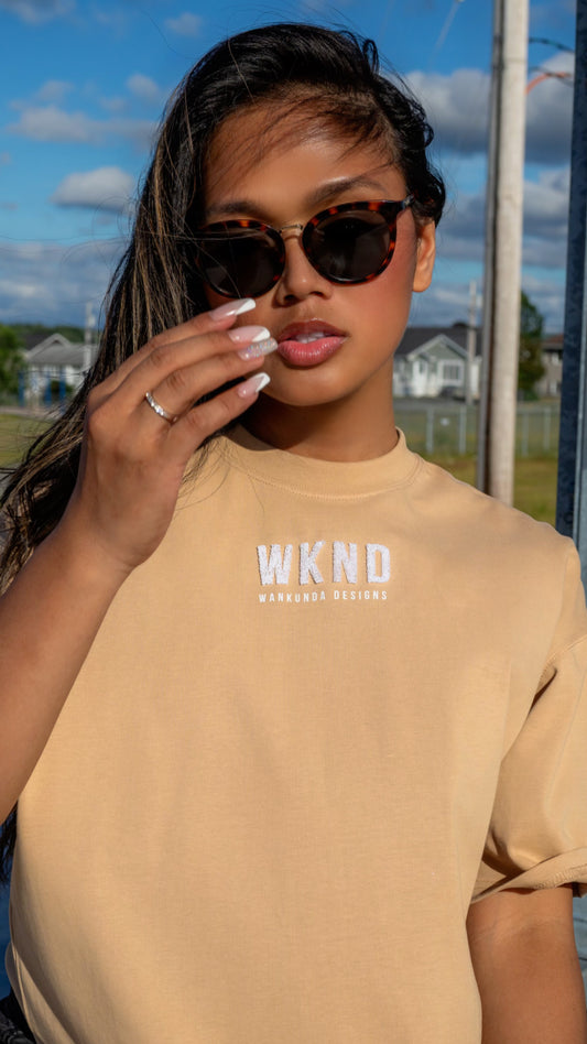 Flock Embroidery Logo T-Shirt