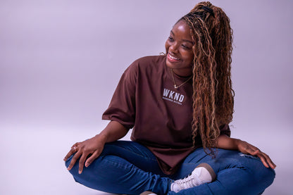 Flock Embroidery Logo T-Shirt