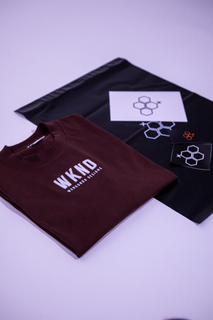 Flock Embroidery Logo T-Shirt