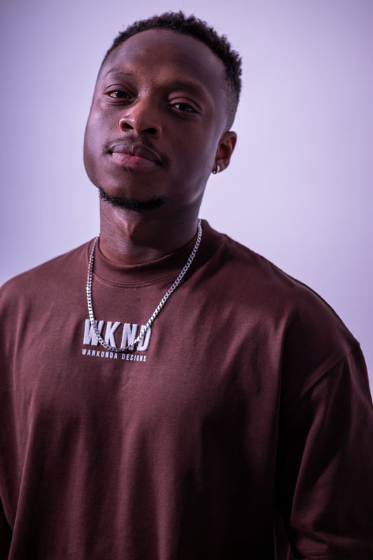 Flock Embroidery Logo T-Shirt